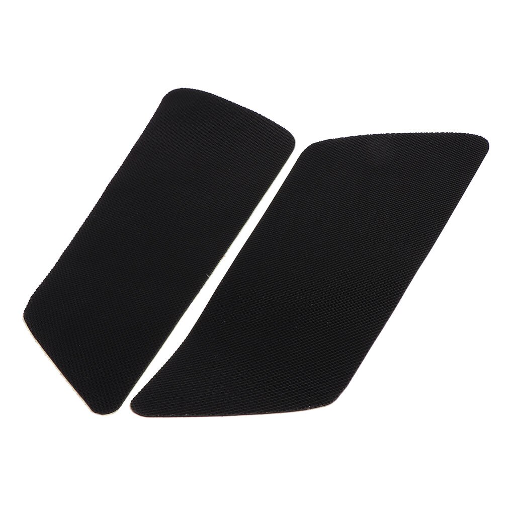 2 Pieces Rubber Tank Traction Pad Side Gas Knee Grip Protector