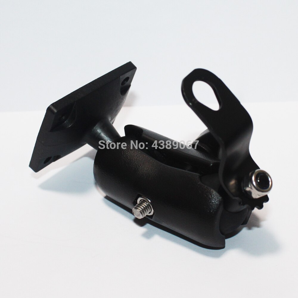 Motorcycle Mirror Rear View Mount with Universal AMPs 4 Hole Pattern Square Base for Garmin Zumo,TomTom Rider etc