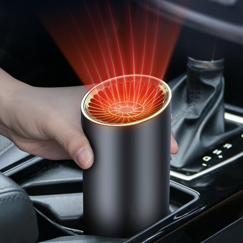 Vinter bilvärmare universal 12v bil interiör värme kylfläkt värmare fönster dim remover bärbara bilvärmare