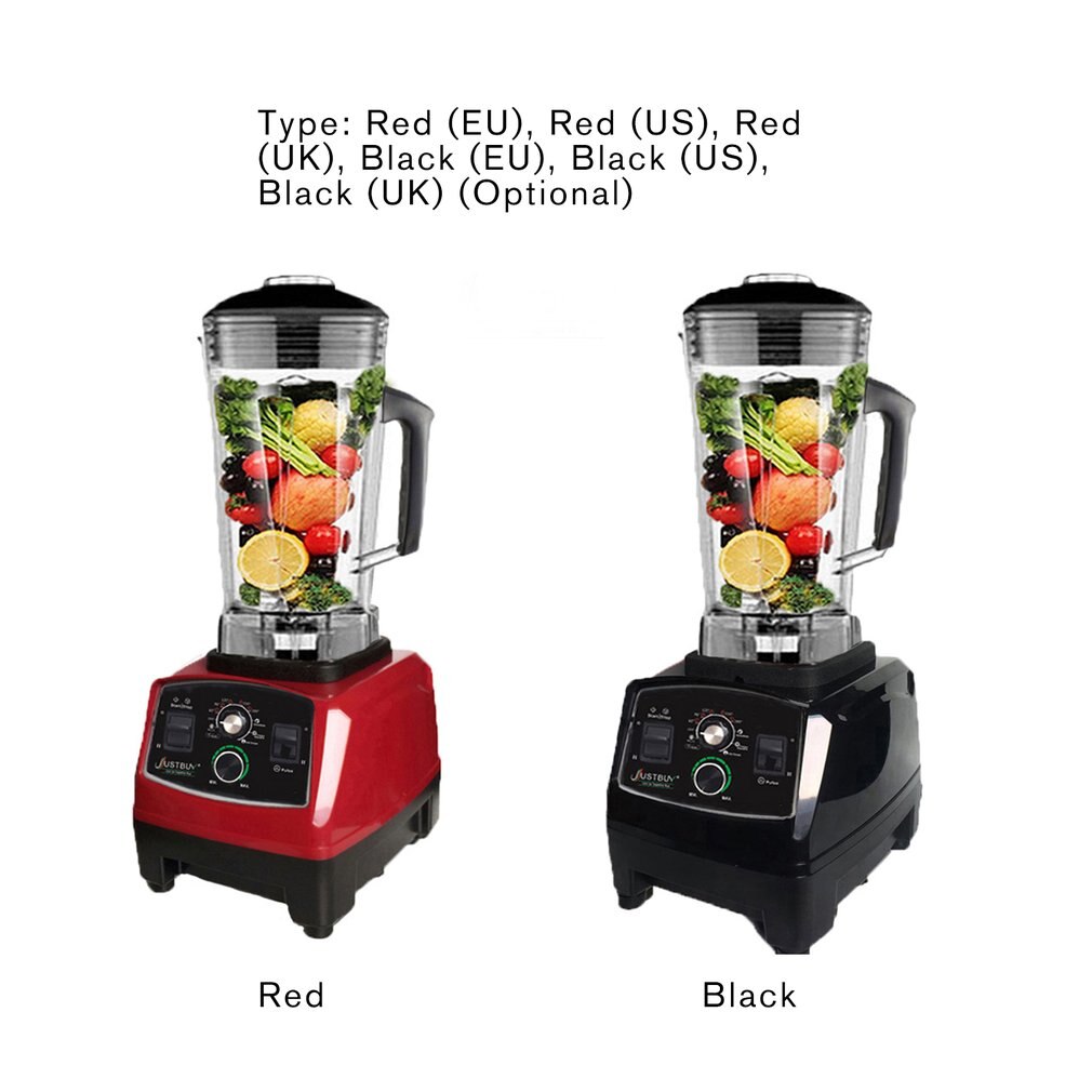 2200W Home Smoothies Power Blender Food Mixer Juicer Food Fruit Processor Smoothie Maker Cooking Machine