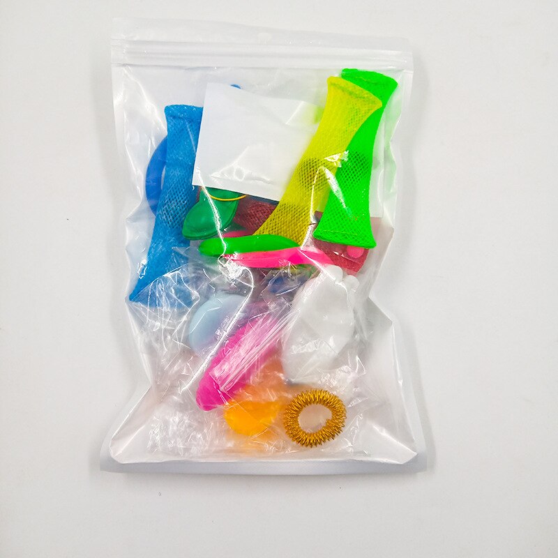 20Stck Zappeln Sensorischen Spielzeug einstellen Extrusive-Lögesungen Zappeln freundlicher Spielzeug