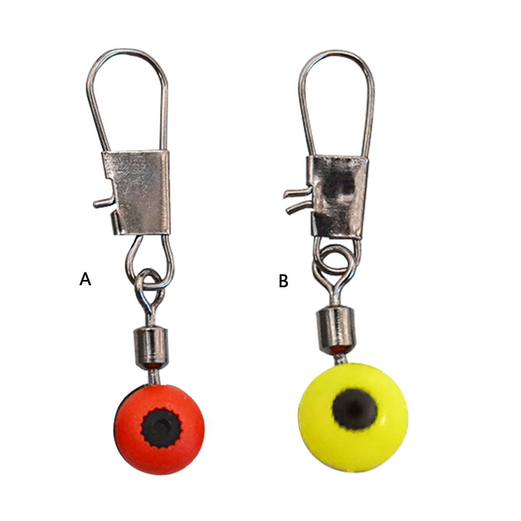 40pcs Fishing Float Rolling Swivel Supplies Tackle Tool Fishing Line To Hook Swivels Shank Clip Connector Fishing Accessories