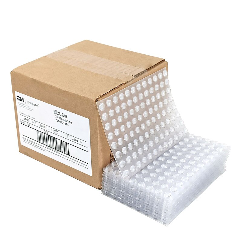 3m sj5306 transparante rubberen voetjes met klevende, ronde klevende rubberen noppen voetjes