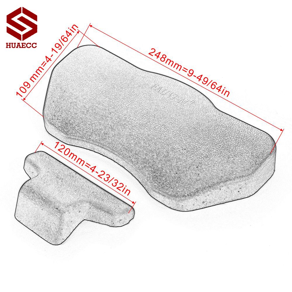 Motorcycle Rear Top Case Luggage Bag Cushion Soft Passenger Backrest Back Pad for BMW R1250GS R1200GS F800GS ADV Adventure