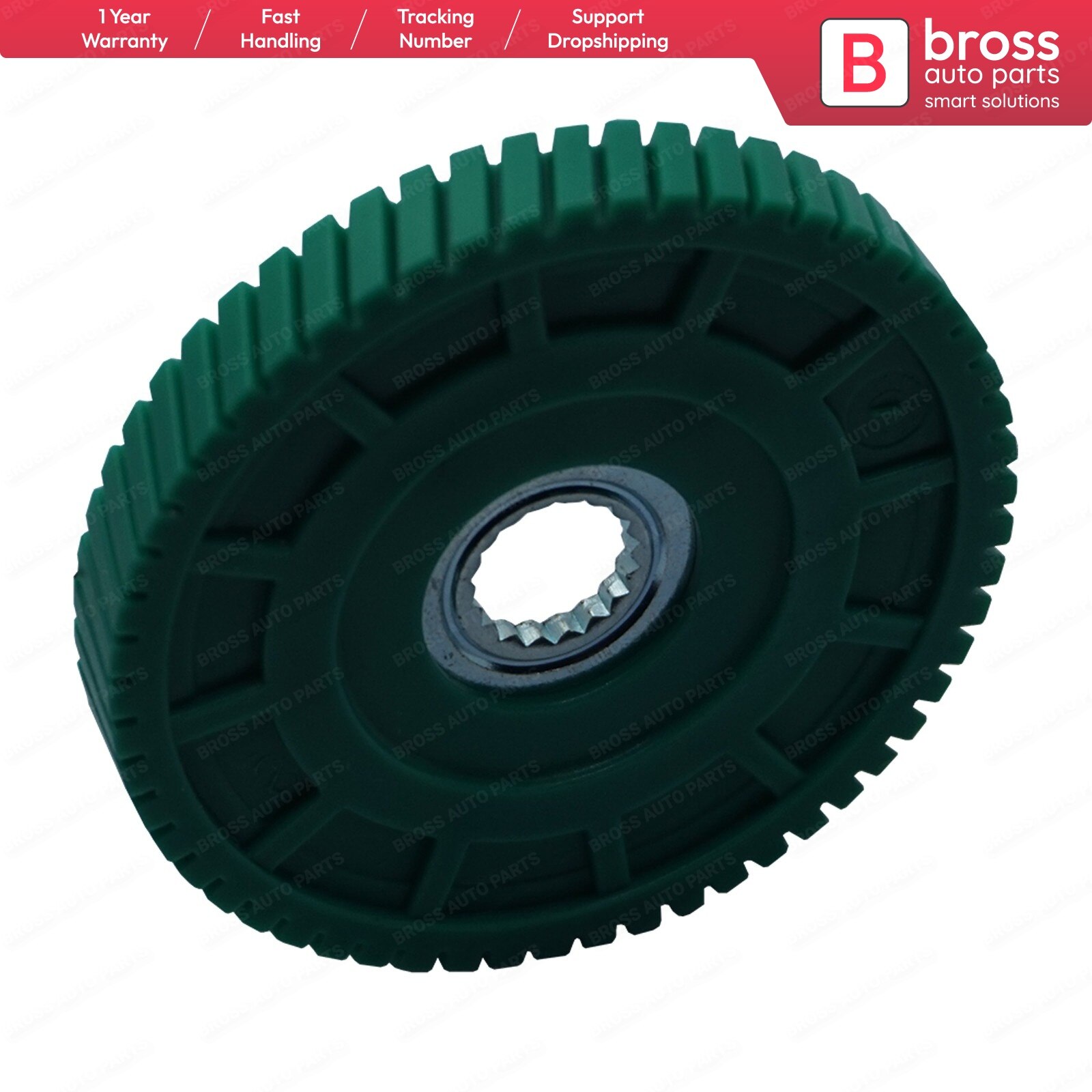 BSR18 Sunroof Motor Repair Gear Cog 7701469319, 7701050264, 7701471058 for Renault Megane 1 2 Clio 1 2 Scenic 1 2 Peugeot 206