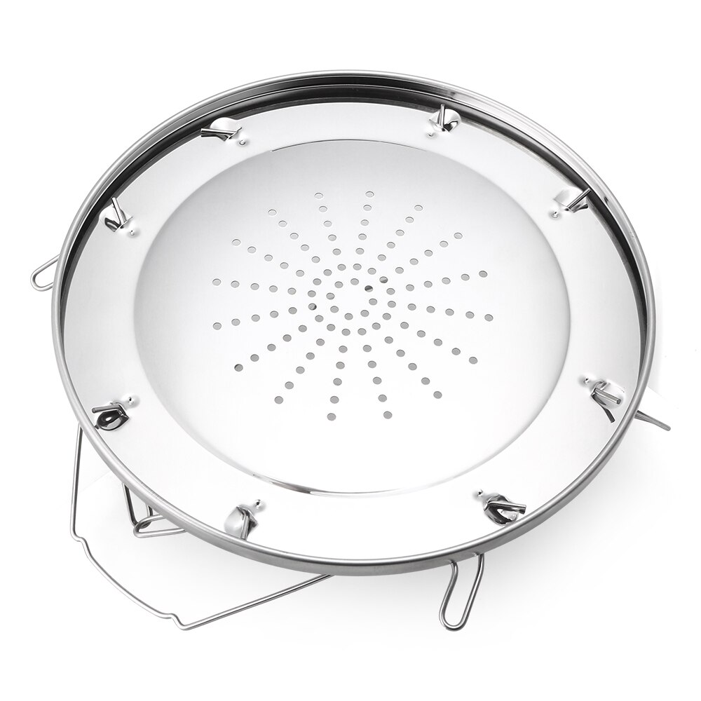 Placa tostadora plegable de acero inoxidable, parrilla portátil para acampar al aire libre, para pan, mochilero, red de malla para Picnic y senderismo