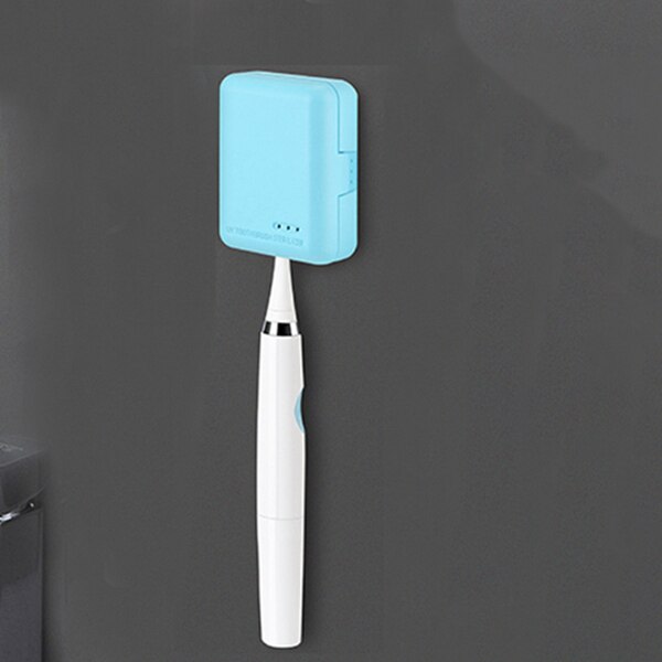 Boîte de brosse à dents uv, machine de désinfection de brosse à dents, capuchon de désinfection de brosse à dents électrique portable