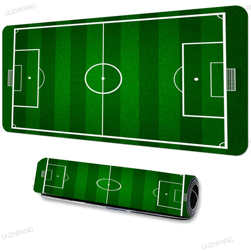 football field Mouse Pad Mousepad Computer XXL MousePads Keyboard Pad MouseMat Gamer Soft Office Carpet Desk Mat Long Mouse Pads: 30x30 CM / Azul marino