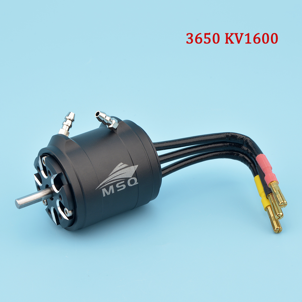 Ad alta Velocità MSQ 3650/3660/3674 Motore Brushless KV1600/1650/2000/2100/2200/2800/3400/3500 motore a 4 Poli Per La RC Marine Barche: 3650  1600KV 01