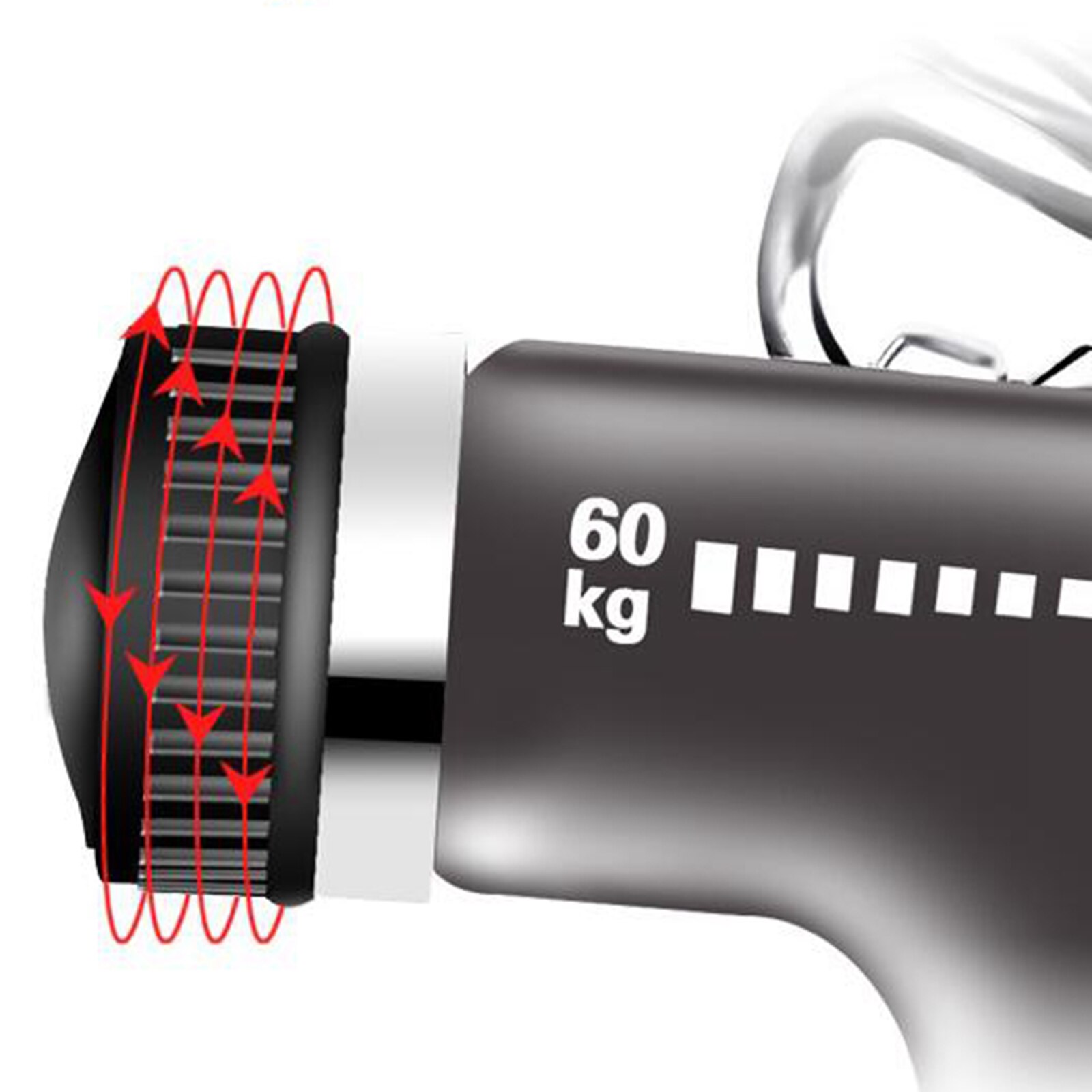 Adjustable Hand Power Grip Exerciser Increase Strength Spring Finger Pinch Carpal Wrist Forearm Workout Trainer