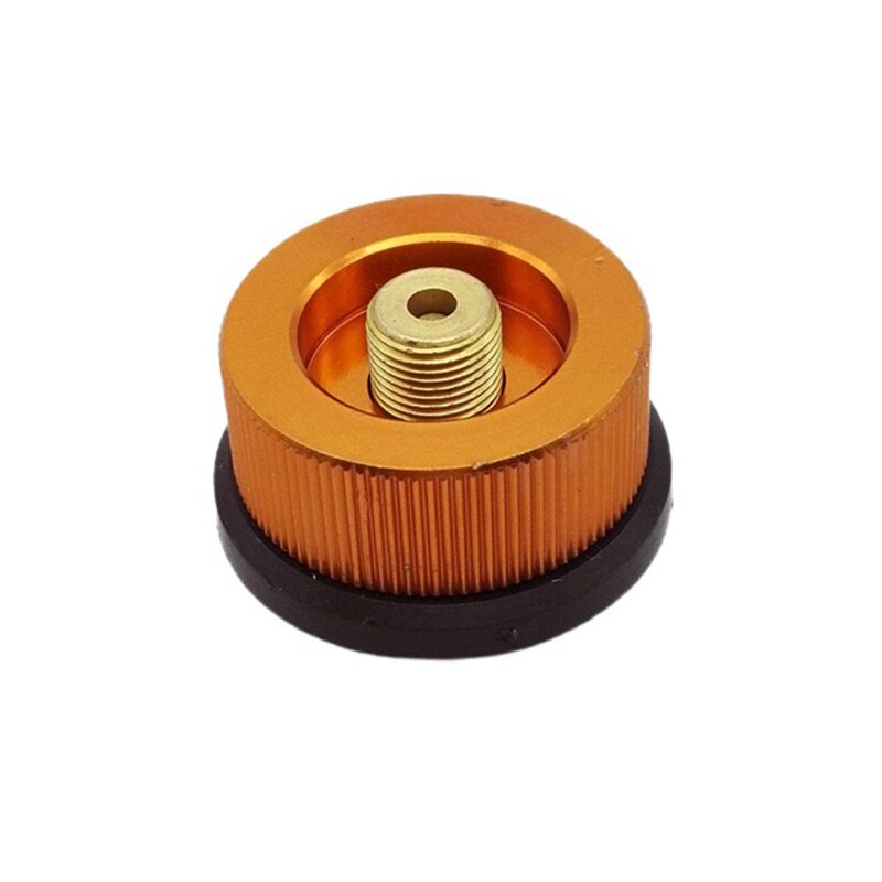 Newly Outdoor Camping Gas Stove Propane Refill Adapter Burner LPG Flat Cylinder tank Coupler Container Adapter Metal Tube: Adapter only