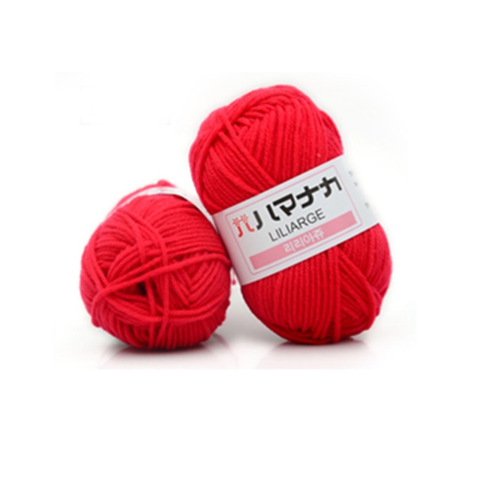 Hilo de algodón para tejer a mano, bufanda de lana para bebé, manta, suéter, bufanda, hilo artesanal, textil para el hogar, Invierno: 9