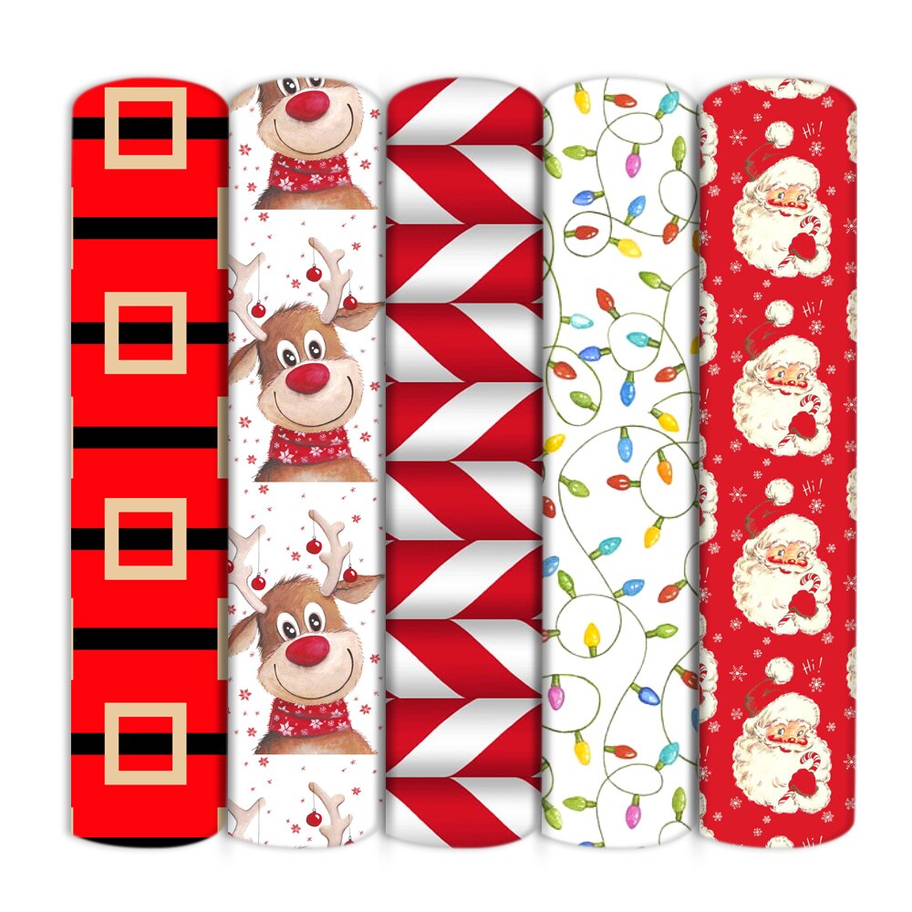 50*140cm 5 diseños/juego, medio metro cuidado saludable 100% conjunto de tela de algodón textil para el hogar costura acolchado ropa DIY,c12648