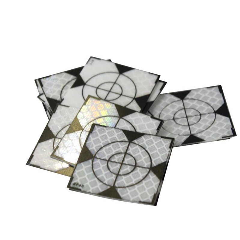 100pcs Reflector Sheet 40 x 40 mm ( 40x40 ) Reflective tape target TOTAL STATION