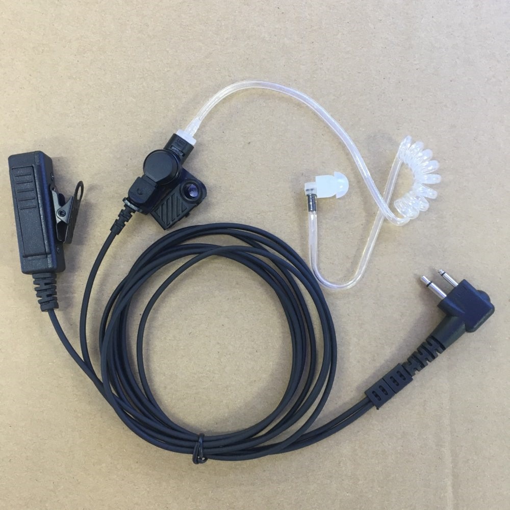 Großen PTT klare luft schlauch headset kopfhörer M stecker 2 pins für motorola A8, ep450, cp040, gp88s, gp2000, Hytera walkie talkie