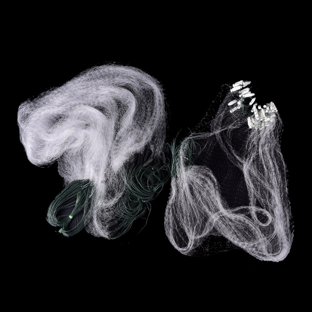 1 laags visnet monofilament visnet kieuwnet met dobber