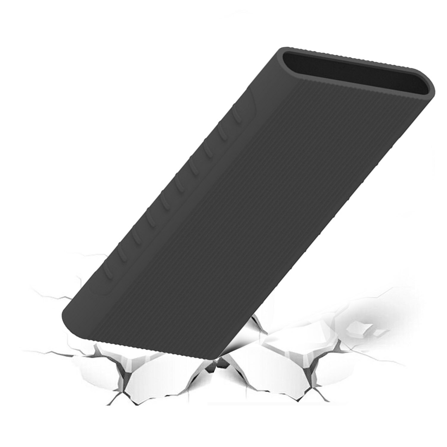 Coque de protection en Silicone souple et antidérapante pour Xiaomi Mi Power Bank 3, pour batterie mAh, nouveauté 10000