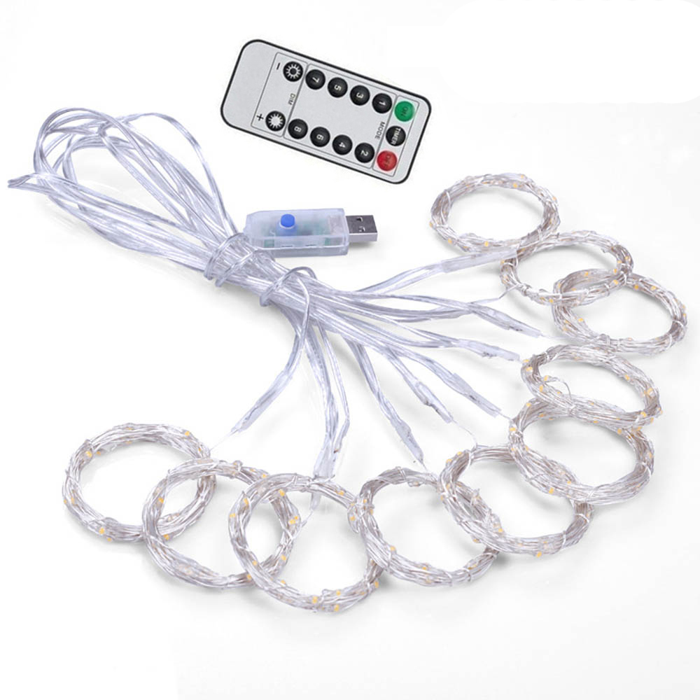 3x3M LED rideau fée chaîne lumière fête lumière 300 LED lumière de noël pour mariage maison fenêtre fête décor