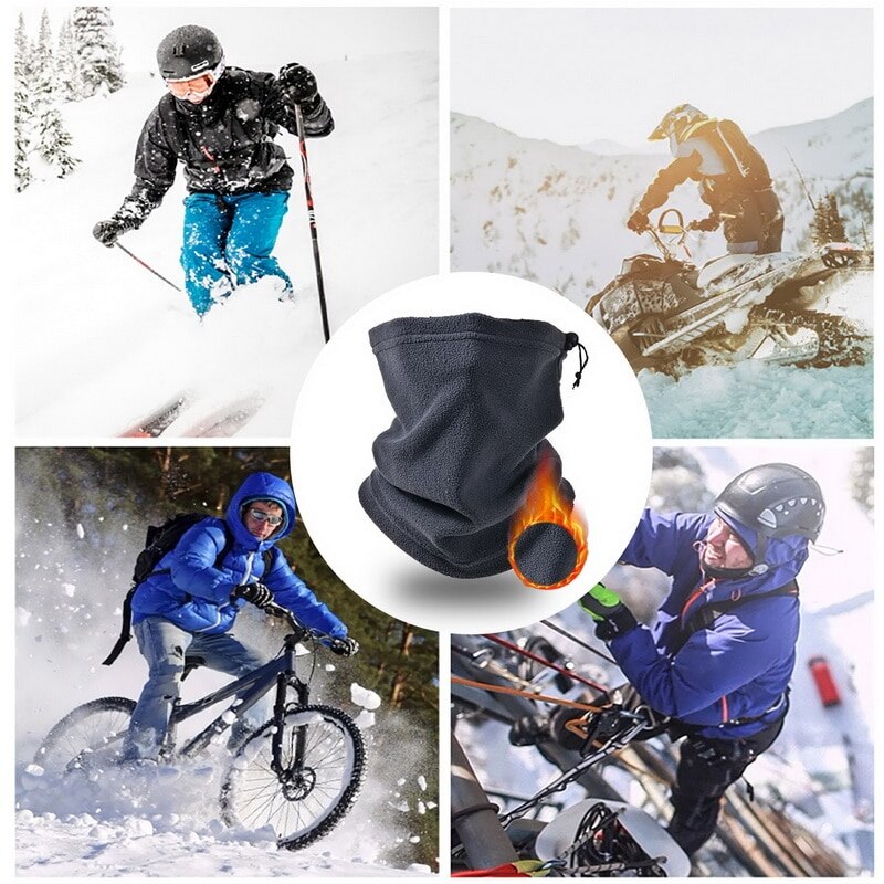 Hommes femmes hiver Bandana randonnée visage couverture Snowboard Ski cou plus cyclisme vélo cordon Tube écharpe sport thermique casquette