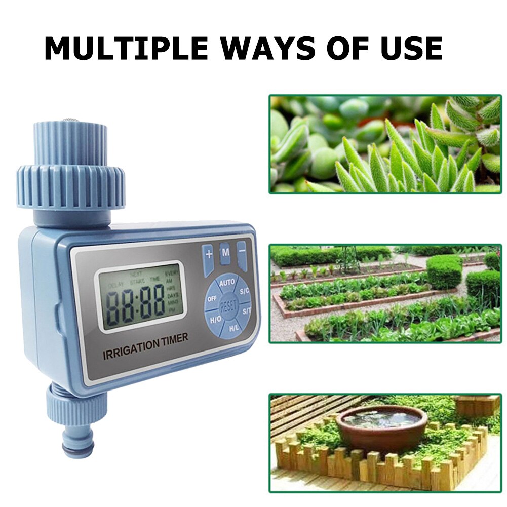 Programmable Garden Watering Faucet Timer Controller Device Lawn Battery Operated Digital Water Sprinkler Irrigation System