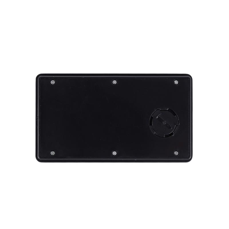 Draagbare Mini Digitale Auto Elektronische Klok Elektronische Horloge Lcd Display Digitale Klok Voor Dashboard Automotive Accessoires