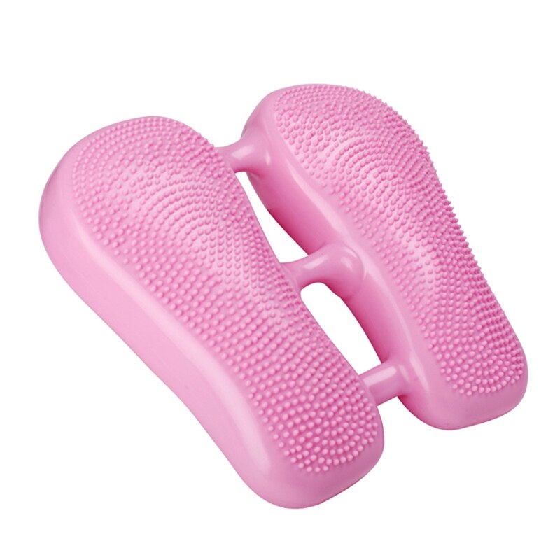 Mini équipement de Fitness pour jambes fines, équipement de perte de poids, Stepper gonflable, entraînement à l&#39;équilibre, pédale d&#39;entrainement: Delicate pink