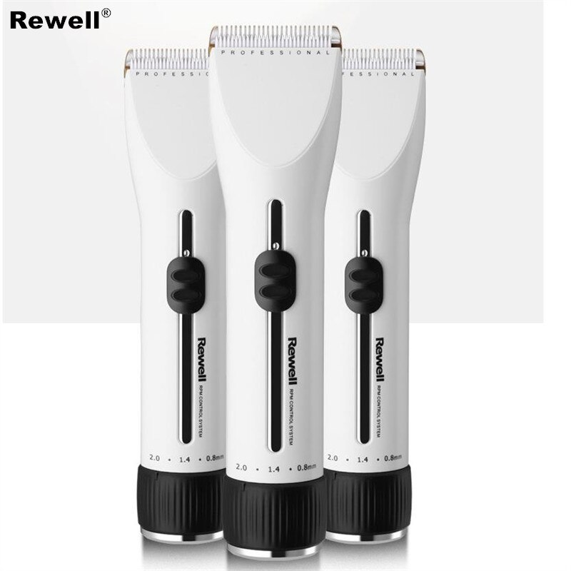 100% Original Rewell F35 tondeuse à cheveux électrique tondeuse à cheveux blanc coupe-cheveux sharp couteaux en céramique 100-240v