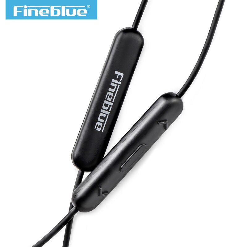 Fineblue Sport Oortelefoon Magnetische Draadloze Bluetooth Headset Nekband Sport Hoofdtelefoon Stereo Bass Oortelefoon Oordopjes Met Microfoon