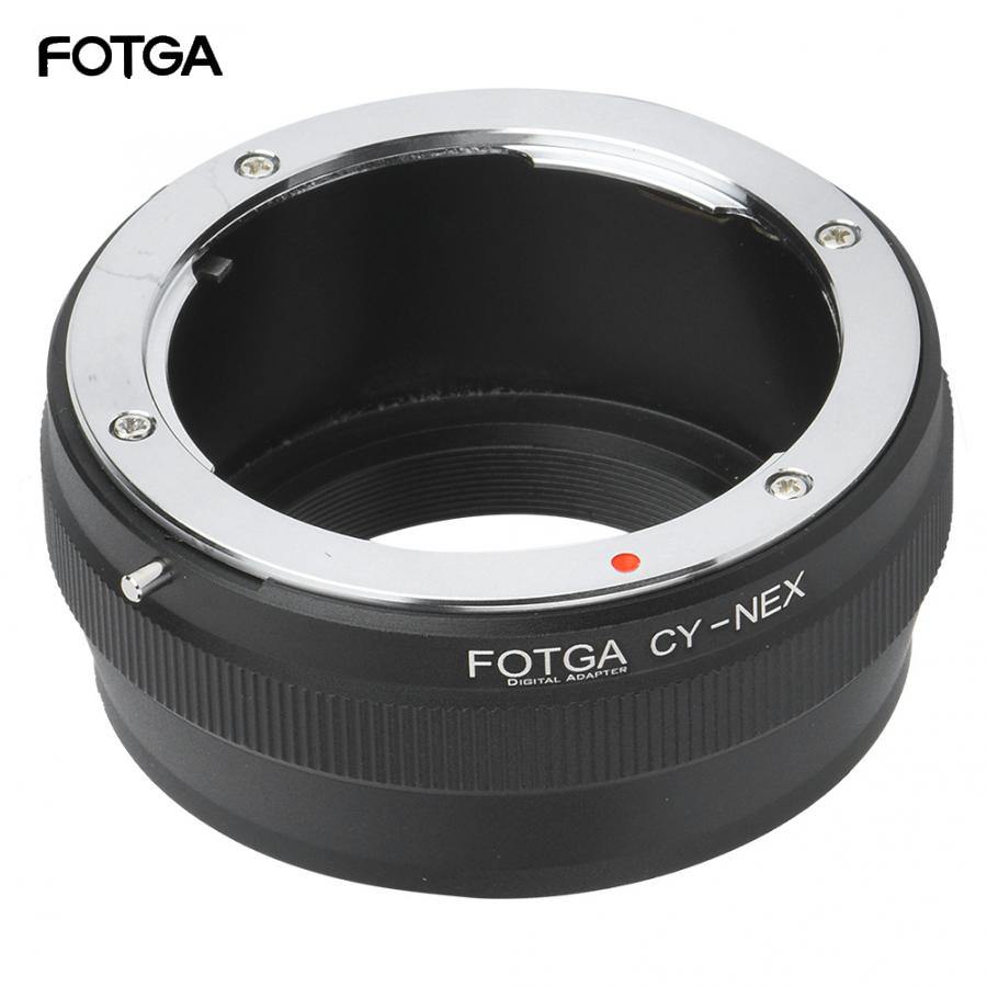FOTGA CY-NEX adaptateur d'objectif convertisseur d'anneau pour objectif Contax pour Adapter pour Sony NEX série caméra pour Sony NEX-3 NEX-5 NEX-7 5C 5N 5R