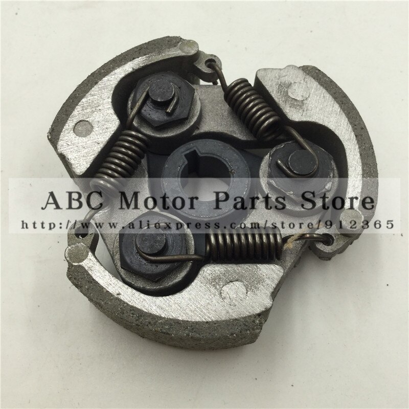 2 Stroke Aluminum clutch pads springs for 47cc 49cc gas minimoto pocket bike mini dirt bike crosser quad atv motorcycle