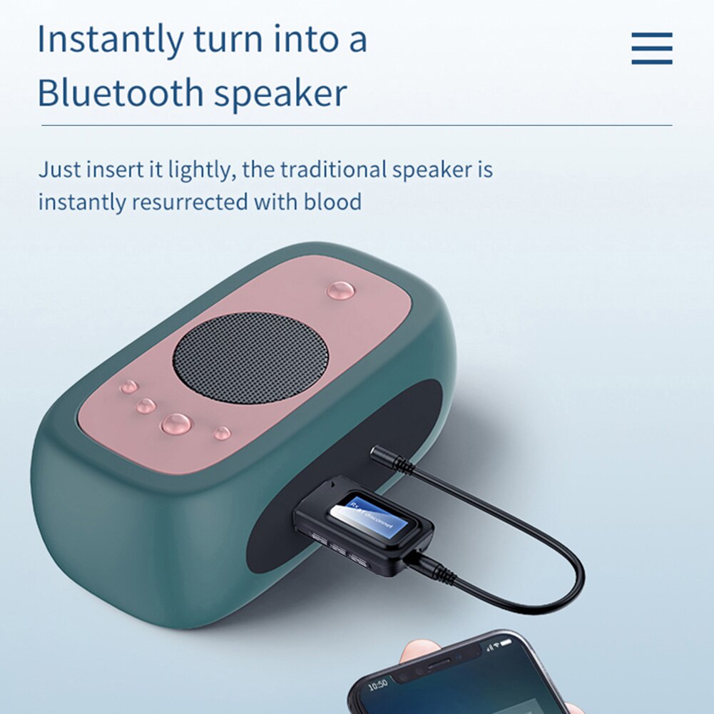 USB Bluetooth Adapter Dongles 2 in 1 USB Bluetooth Adapter 3.5mm Audio Wireless Receiver Transmitter Dongle for TV PC Projector