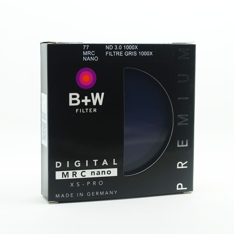 B + W 810 ND1000 77mm MRC Ultra Dunne Neutrale Dichtheid 10 Stop voor Camera ND 1000 67 72 77 82