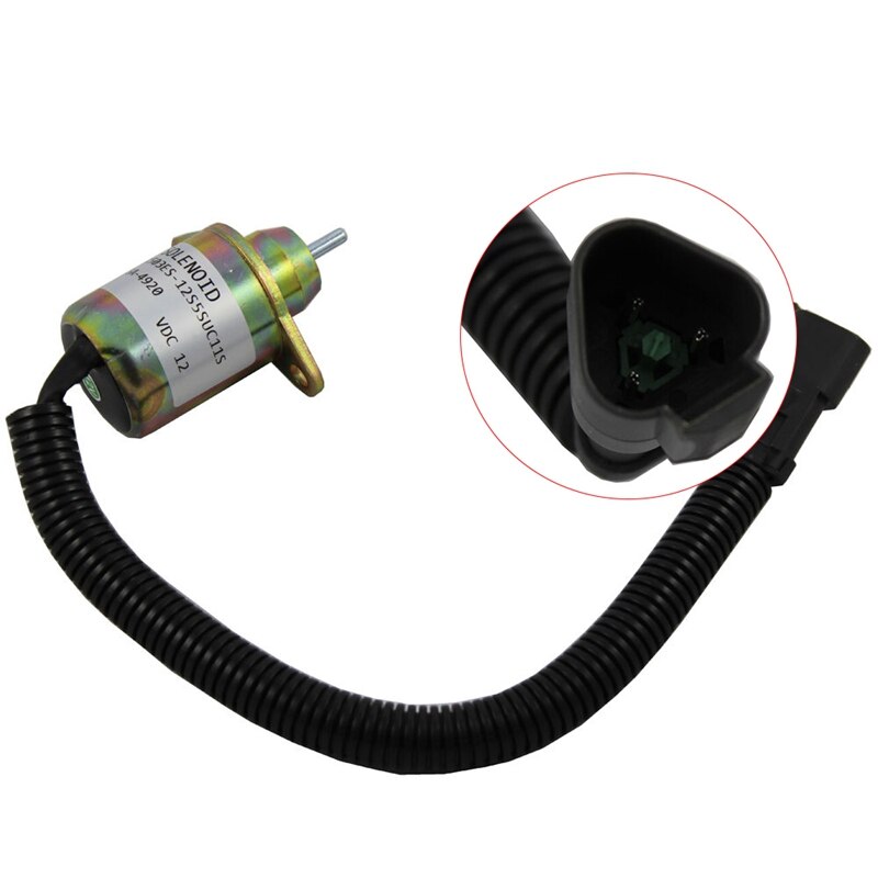 Fuel Shut Off Solenoid Valve For Yanmar Engines - Direct Replacement For Thermo King TK41-6383