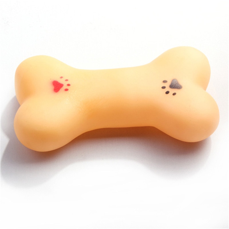 Slip Te Bijten Bot Hond Puppy Molars Rubberen Bal Spelen Voor Tanden Training Thermische Plastic Rubber Hond Speelgoed