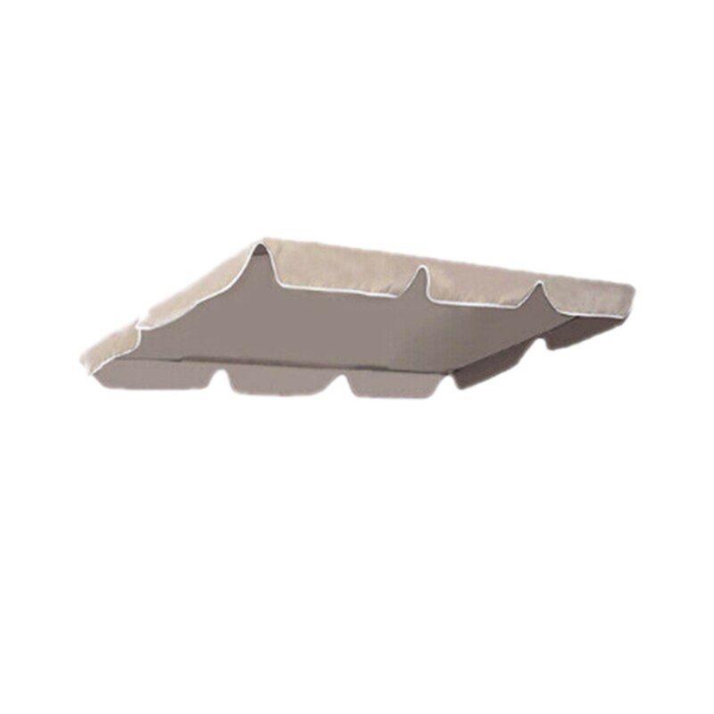 Schommels Stoel Luifel Tuin Binnenplaats Outdoor Swing Stoel Hangmat Luifel Zomer Waterdicht Dak Luifel Vervanging Schommels: Beige 3-4 people