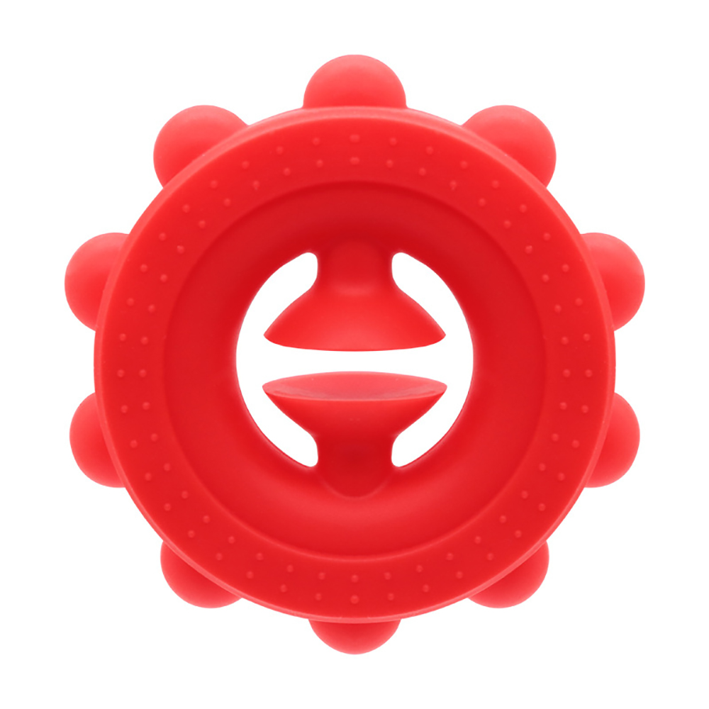 Grijper Anti Stress Vinger Hand Grip Relief Stress Fidget Speelgoed Volwassen Kind Eenvoudige Kuiltje Stress Siliconen Speelgoed Decompressie: Donker Kaki