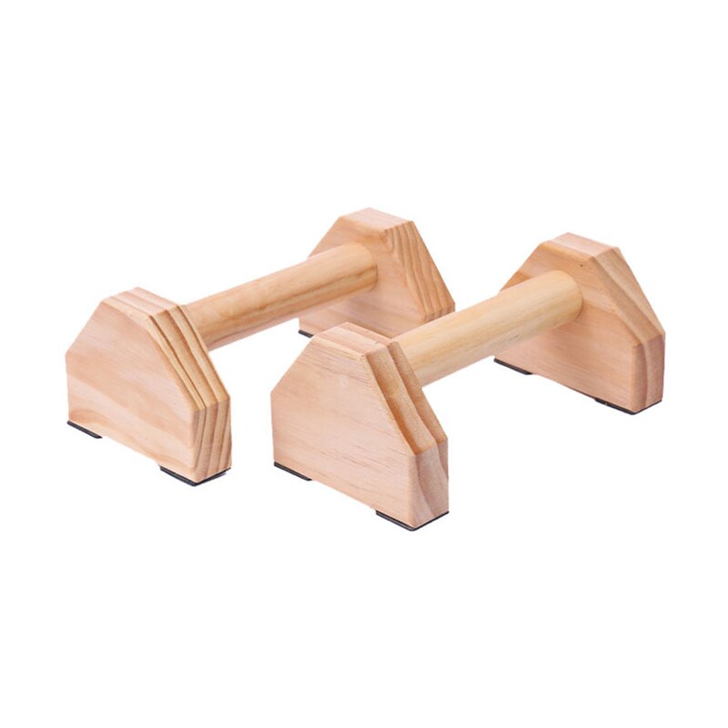 Fitness Push-Up Stands Bars Sport Gym Exercise Training Chest H Shaped Wooden Calisthenics Handstand Parallel Bar Double Rod: Gray