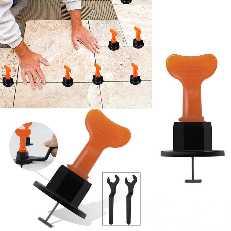 50pcs/set Tile Leveler Flat Ceramic Floor Wall Lev... – Grandado