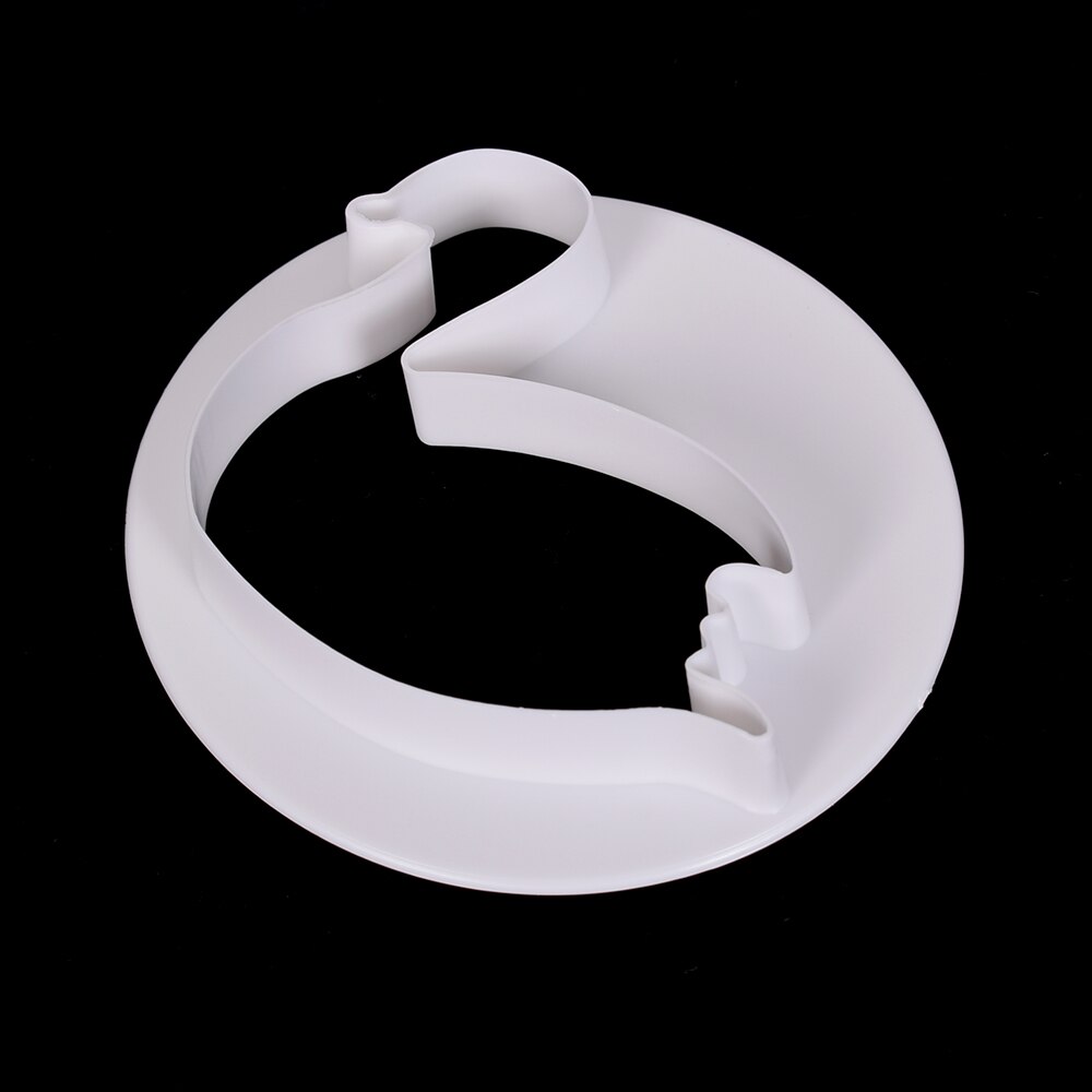 1pc koekjesvormpjes in de vorm van een zwaan van plastic, snoep, taart, gebak, doe-het-zelf, bakdecoratie, mal, fondant, taartvorm, koekjesvorm