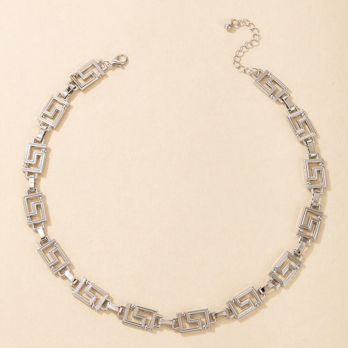 Onregelmatige Vierkante Ketting Voor Vrouwen Gouden Ketting Choker Ketting Sieraden Charms Cadeaus Voor Party Bruidsmeisjes Geometrische Ketting