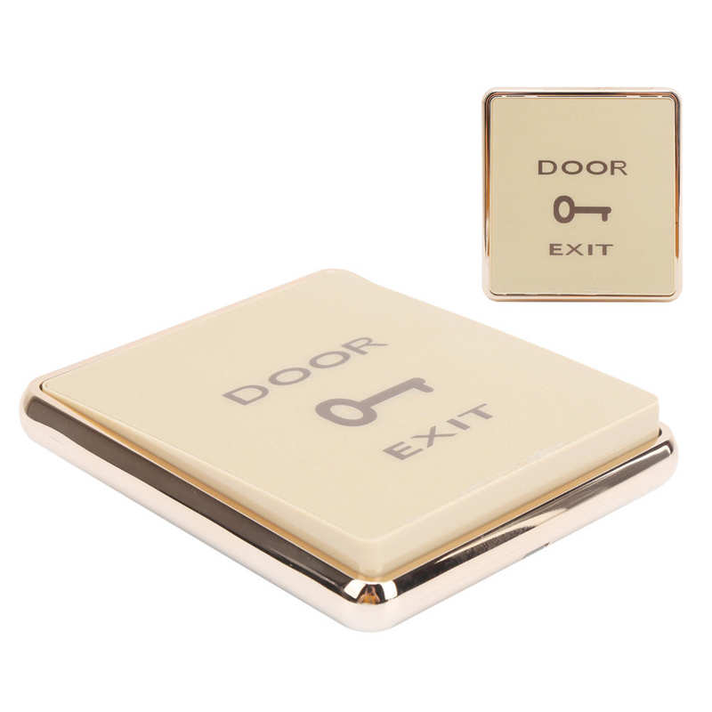 lock Access Control Kits DC12V Door Open Release Button Switch Panel for Home Company Security Access Control System
