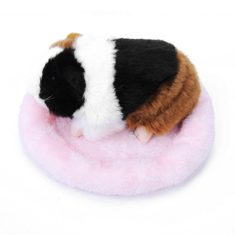 Warme Zachte Fluwelen Katoen Kleine Huisdier Winter Pad Hamster Pluche Bed Cavia Kooi Huis Mat Egel Nest Eekhoorn Chinchilla thuis