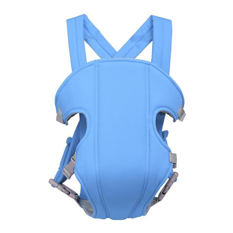 Portabebés multifuncional para bebé, cinturón de seguridad ajustable para niño, suministros maternos para niño, cinturón de seguridad para niño, mochilas para bebé: Sky blue