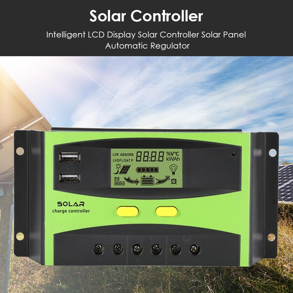 Automatic Solar Power Controller Temperature Compe Grandado