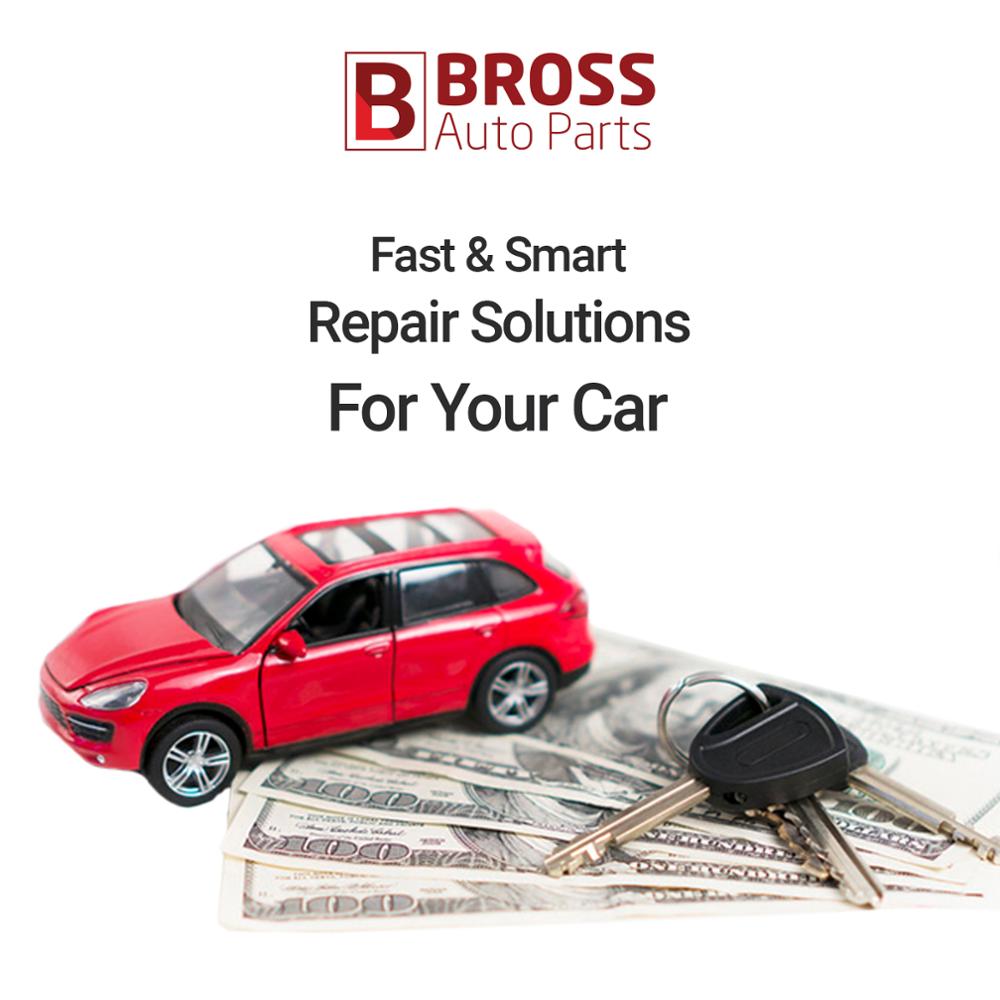 Bross Auto Parts BGE552 Lado Esquerdo ou Direito Elétrica Asa Espelho Reparação engrenagem Do metal Do Motor para Hyundai I30 Chevrolet Captiva Loja de Peru