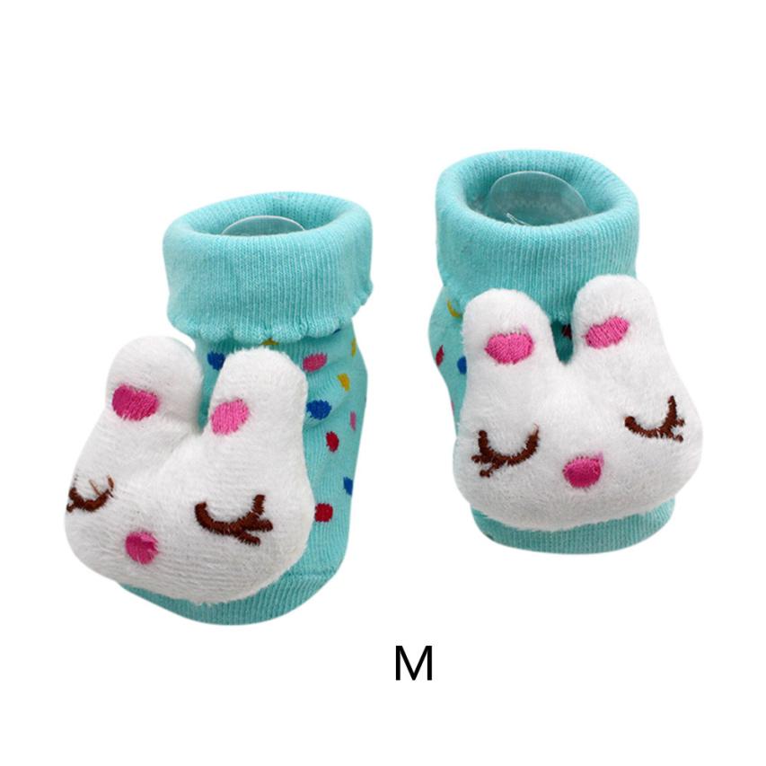 TELOTUNY Cartoon Baby Meisjes Jongens Antislip Slipper Schoenen Laarzen Leuke Roze Aardbei Casual Stijl Katoen Z0828: M