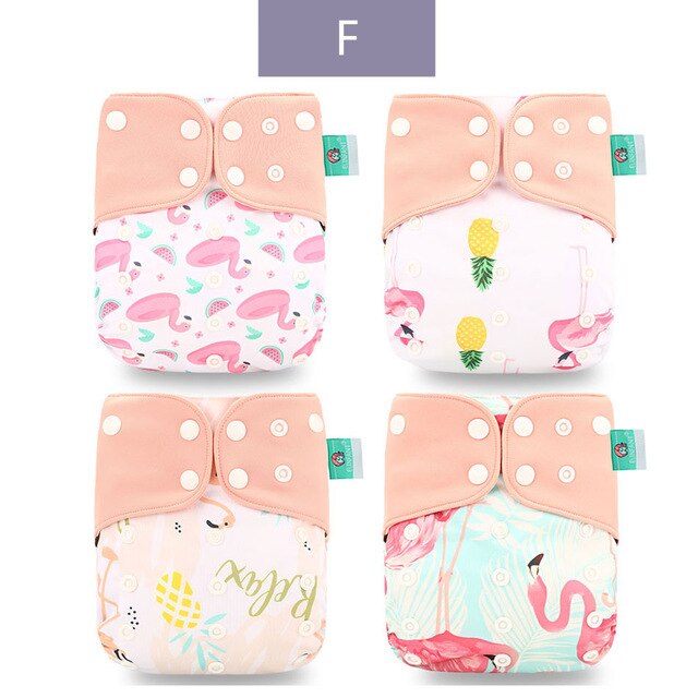 Culotte en tissu réutilisable 4 pièces, couche en tissu lavable pour l'entraînement des bébés, couches imperméables pour garçons et filles: Bourgogne