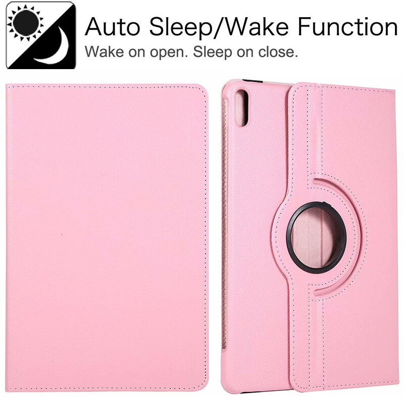 360 Degree Rotating for Huawei MatePad Mate Pad 10.4 Case BAH3-W09 BAH3-AL00 PU Leather Tablet Cover for Huawei Honor V6 Case