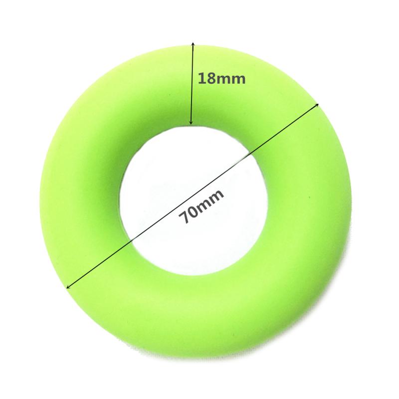 2 sztuk/zestaw kulka robić ściskania chwyt silikonowy pierścień odporność na rękę zespół rozciągacz na palce ćwiczenia przedramię nadgarstka szkolenia nadgarstkowy ekspander