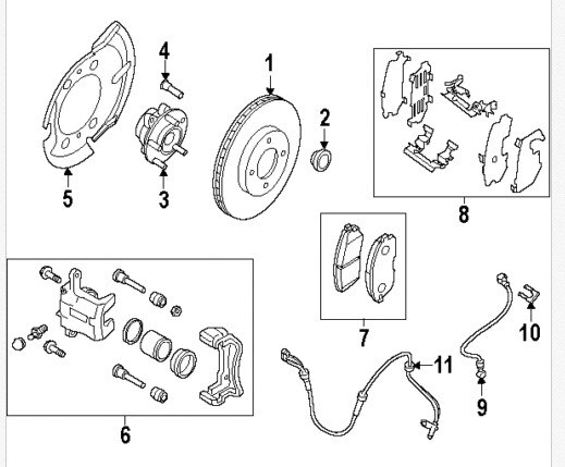 ABS SENSOR ASSY-ANTISKID REAR Right/Left FOR NISSAN MAXIMA ALTIMA TEANA A36Z L33 L33Z QR25DE 2.5L 47900-3TA1A